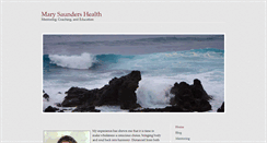 Desktop Screenshot of marysaundershealth.com