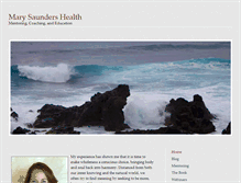 Tablet Screenshot of marysaundershealth.com